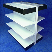 Retail Store Shelving Canopy