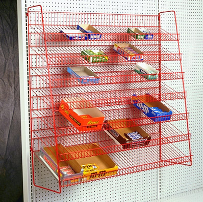 Seven Tier Retail Candy Rack