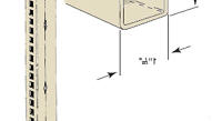 Retail Store Half Uprights