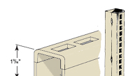 Retail Wall Upright