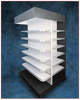 Retail Store Shelving Canopy