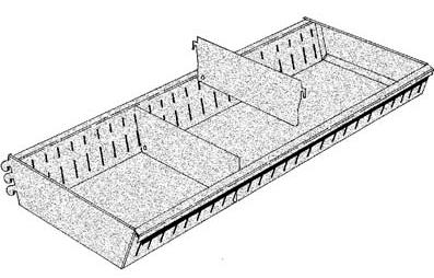 Tilted Nut and Bolt Bin