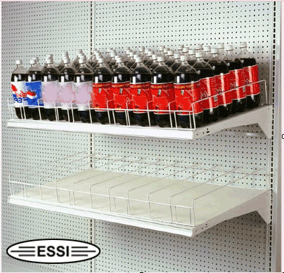 Retail Soda Bottle Shelving